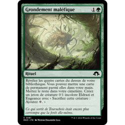 (Foil) Verte - Grondement maléfique (C) [MH3]