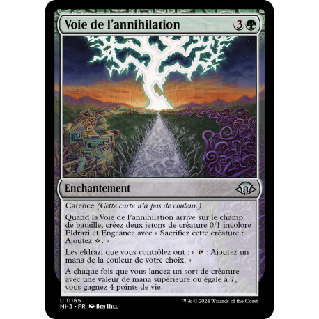 (Foil) Verte - Voie de l'annihilation (U) [MH3]