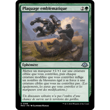 (Foil) Verte - Plaquage emblématique (U) [MH3]