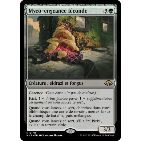 (Foil) Verte - Myco-engeance féconde (R) [MH3]