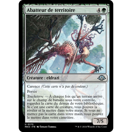 (Foil) Verte - Abatteur de territoire (U) [MH3]
