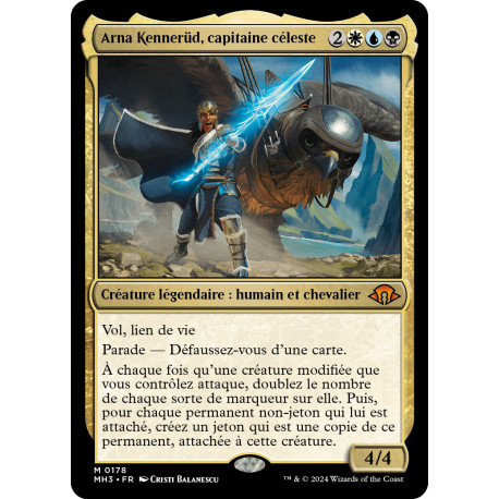 (Foil) Multicolore - Arna Kennerüd, capitaine céleste (M) [MH3]