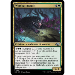 (Foil) Multicolore - Wombat maudit (U) [MH3]