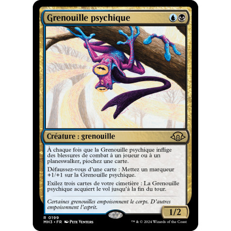 (Foil) Multicolore - Grenouille psychique (R) [MH3]