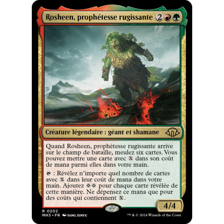 (Foil) Multicolore - Rosheen, prophétesse rugissante (R) [MH3]