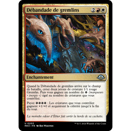 (Foil) Multicolore - Débandade de gremlins (U) [MH3]