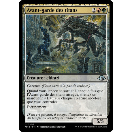 (Foil) Multicolore - Avant-garde des titans (C) [MH3]