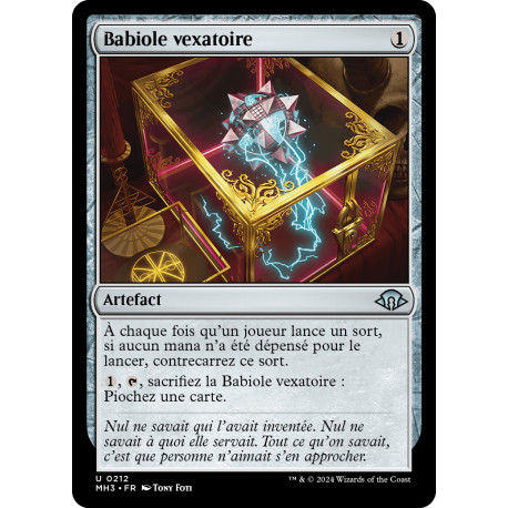 (Foil) Artefact - Babiole vexatoire (U) [MH3]