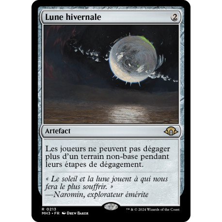 (Foil) Artefact - Lune hivernale (R) [MH3]
