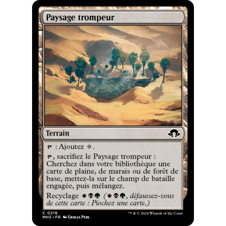 (Foil) Terrain - Paysage trompeur (C) [MH3]