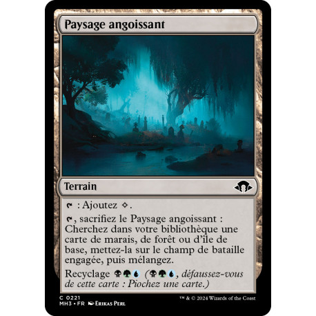 (Foil) Terrain - Paysage angoissant (C) [MH3]