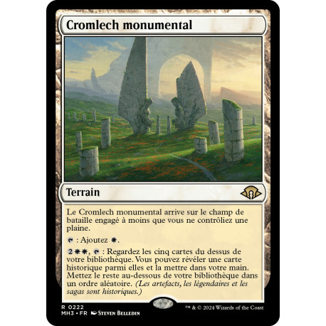 (Foil) Terrain - Cromlech monumental (R) [MH3]