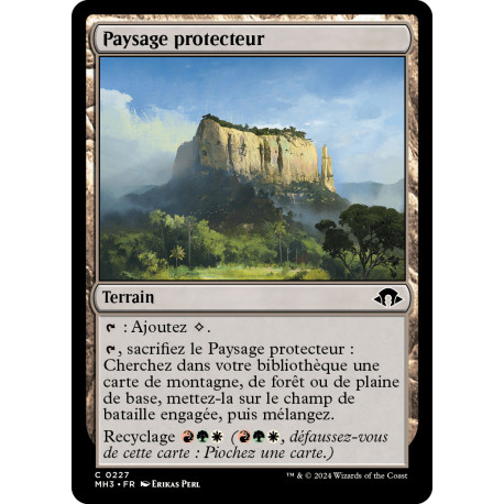(Foil) Terrain - Paysage protecteur (C) [MH3]