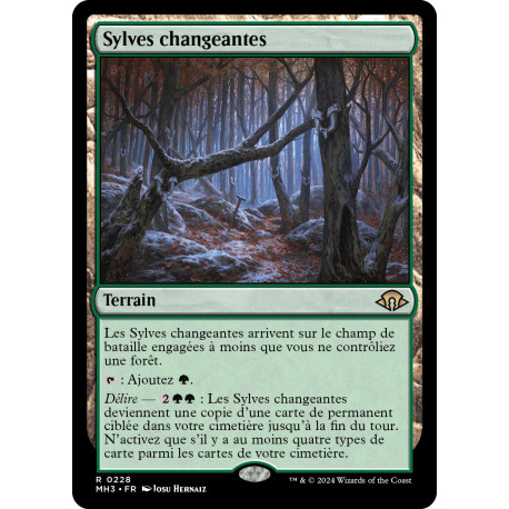 (Foil) Terrain - Sylves changeantes (R) [MH3]