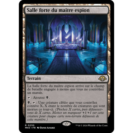 (Foil) Terrain - Salle forte du maître espion (R) [MH3]