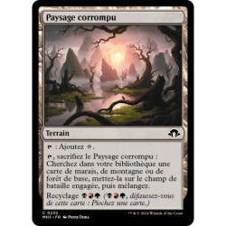 (Foil) Terrain - Paysage corrompu (C) [MH3]