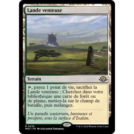 (Foil) Terrain - Lande venteuse (R) [MH3]