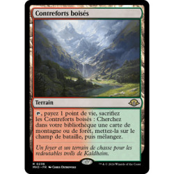 (Foil) Terrain - Contreforts boisés (R) [MH3]