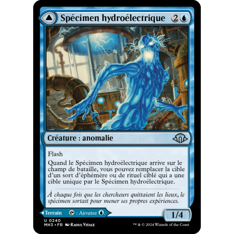 (Foil) Bleue - Spécimen hydroélectrique (U) [MH3]
