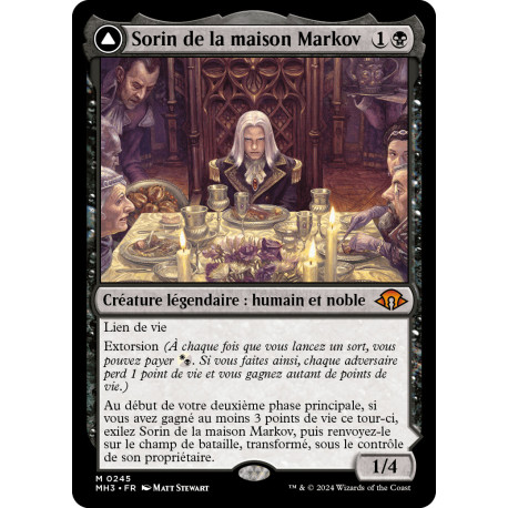 (Foil) Noire - Sorin de la maison Markov (M) [MH3]