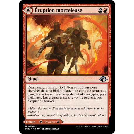 (Foil) Rouge - Éruption morceleuse (U) [MH3]
