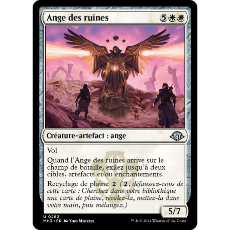 (Foil) Blanche - Ange des ruines (U) [MH3]