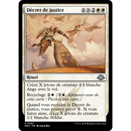 (Foil) Blanche - Décret de justice (U) [MH3]