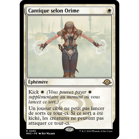 (Foil) Blanche - Cantique selon Orime (R) [MH3]