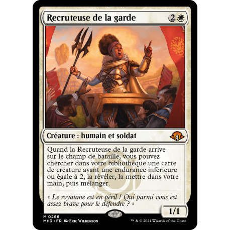 (Foil) Blanche - Recruteuse de la garde (M) [MH3]