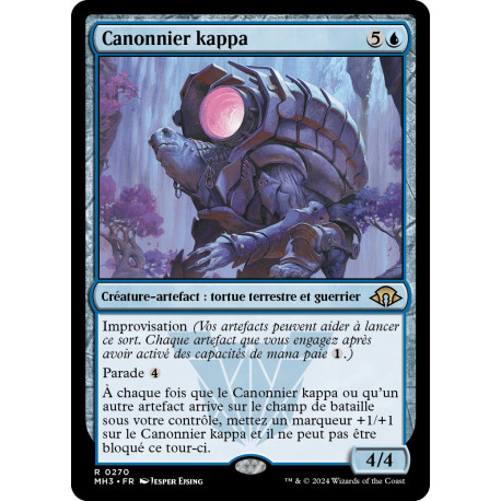 (Foil) Bleue - Canonnier kappa (R) [MH3]