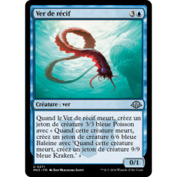 (Foil) Bleue - Ver de récif (U) [MH3]