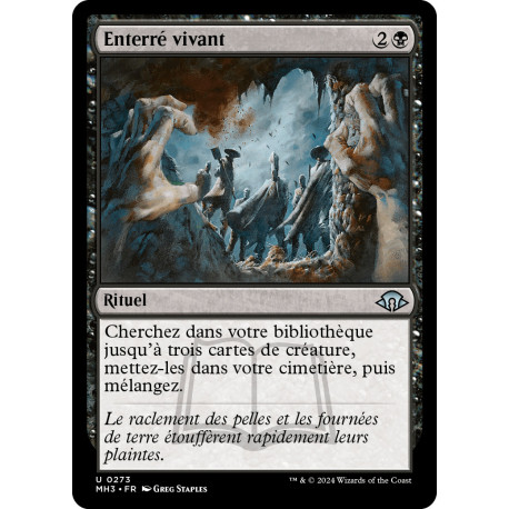 (Foil) Noire - Enterré vivant (U) [MH3]