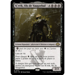 (Foil) Noire - K'rrik, fils de Yaugzebul (R) [MH3]