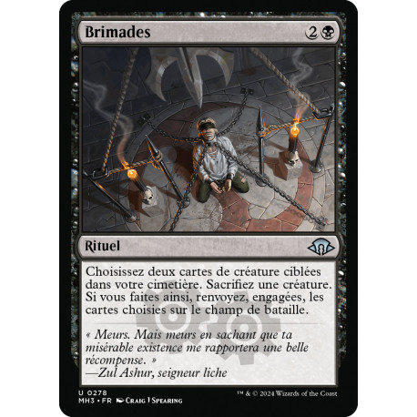 (Foil) Noire - Brimades (U) [MH3]