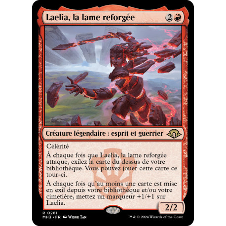 (Foil) Rouge - Laelia, la lame reforgée (R) [MH3]
