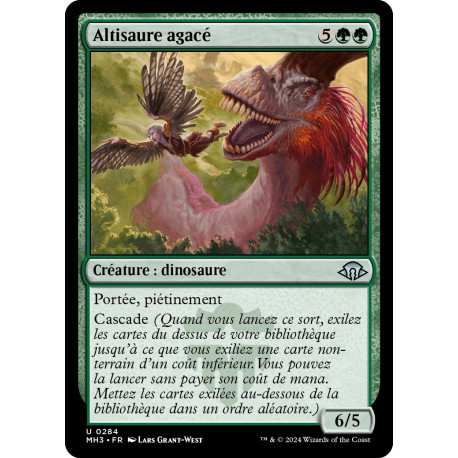(Foil) Verte - Annoyed Altisaur (U) [MH3]