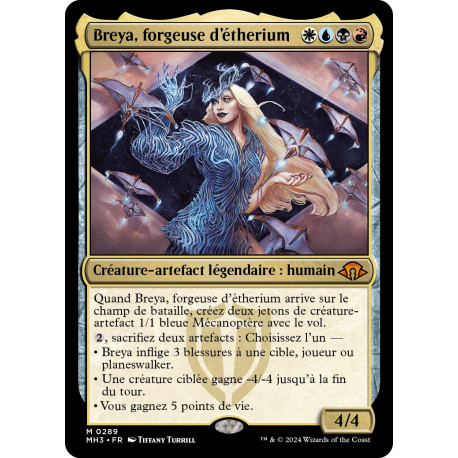 (Foil) Multicolore - Breya, forgeuse d'étherium (M) [MH3]