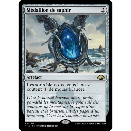 (Foil) Artefact - Médaillon de saphir (R) [MH3]