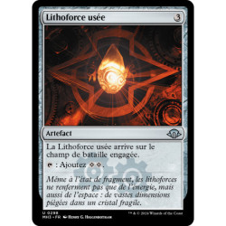 (Foil) Artefact - Lithoforce usée (U) [MH3]