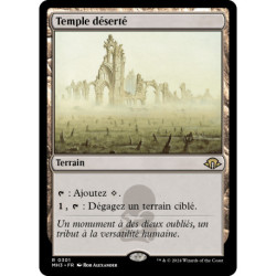(Foil) Terrain - Temple déserté (R) [MH3]