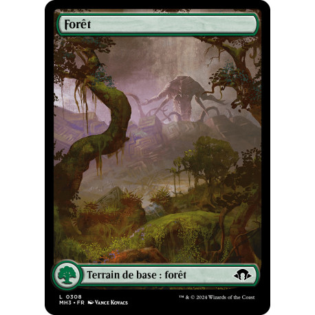 (Foil) Terrain - (BL) Forêt (L) [MH3]
