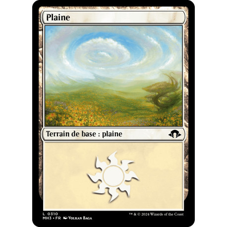 (Foil) Terrain - Plaine (V1) (L) [MH3]