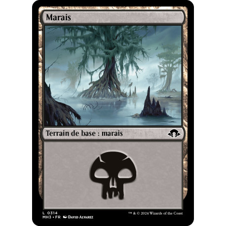 (Foil) Terrain - Marais (V1) (L) [MH3]