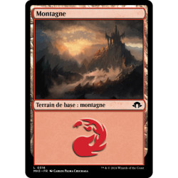 (Foil) Terrain - Montagne (V1) (L) [MH3]