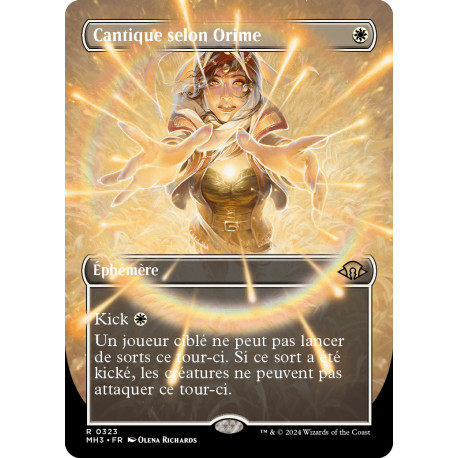 (Foil) Blanche - (BL) Cantique selon Orime (R) [MH3]
