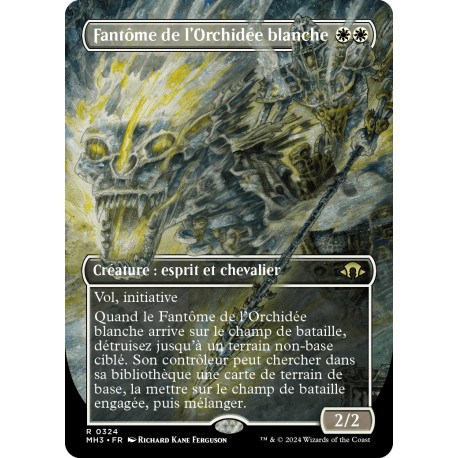 (Foil) Blanche - (BL) Fantôme de l'Orchidée blanche (R) [MH3]