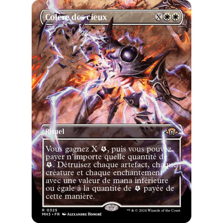 (Foil) Blanche - (BL) Colère des cieux (R) [MH3]