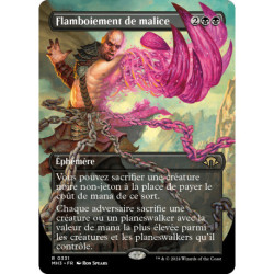 (Foil) Noire - (BL) Flamboiement de malice (R) [MH3]