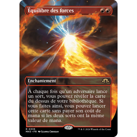 (Foil) Rouge - (BL) Équilibre des forces (R) [MH3]
