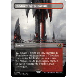 (Foil) Terrain - (BL) Fondrière sanguinolente (R) [MH3]